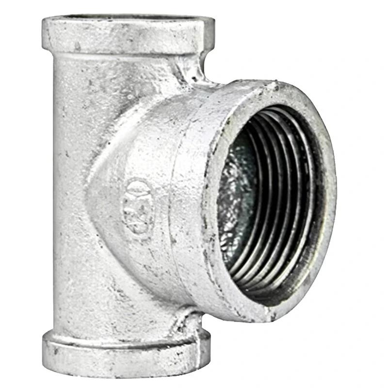 Galvanized Malleable Reducing Tee factory